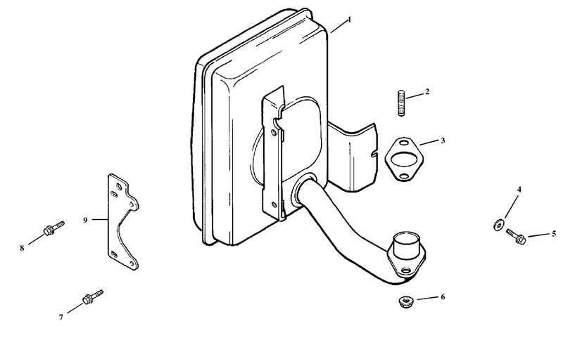 Group 11 Exhaust Assembly Kohler Model Cv15t 41607