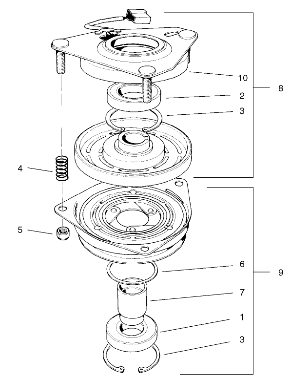 Clutch Assembly No 54 3200