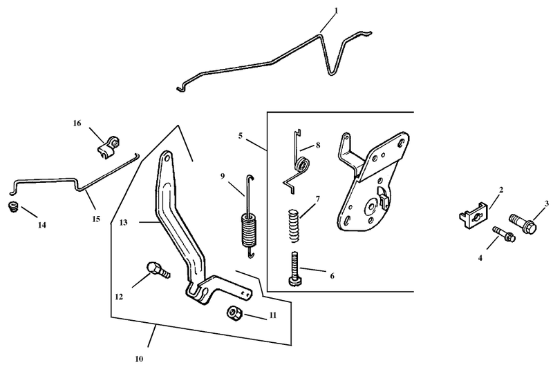Engine Controls Assembly Kohler Model Cv15t 41604
