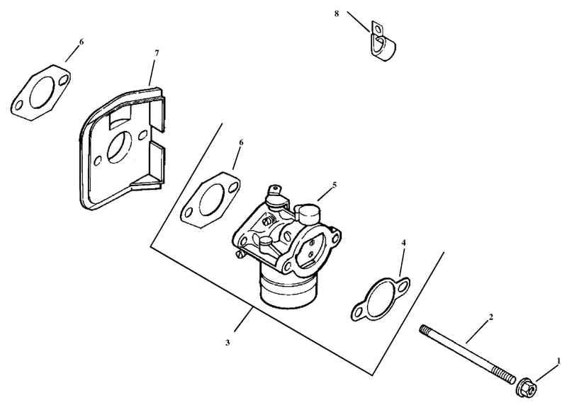 Fuel System Assembly Kohler Model Cv15t 41604