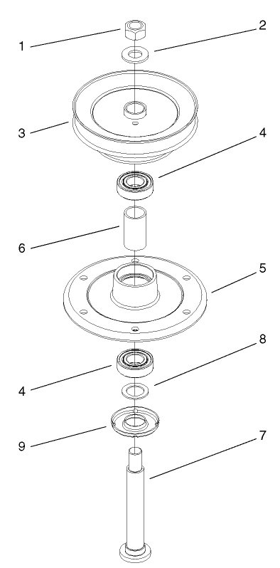 Spindle Housing Assembly No 104 6315