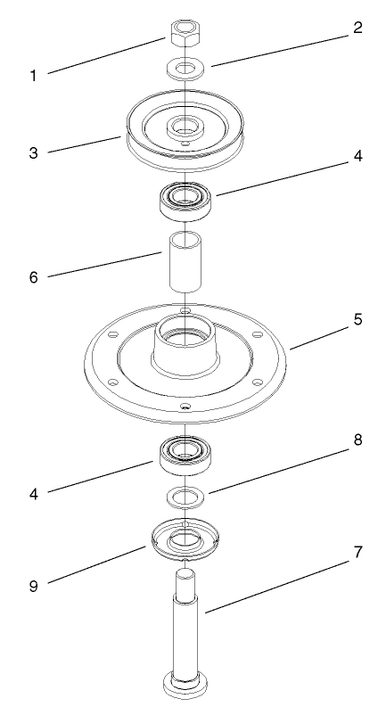 Spindle Housing Assembly No 104 6317