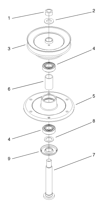 Spindle Housing Assembly No 104 6315