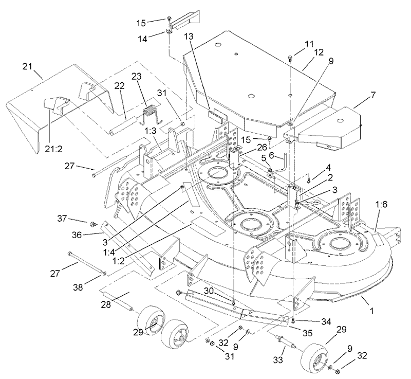 Deck and Cover Assembly
