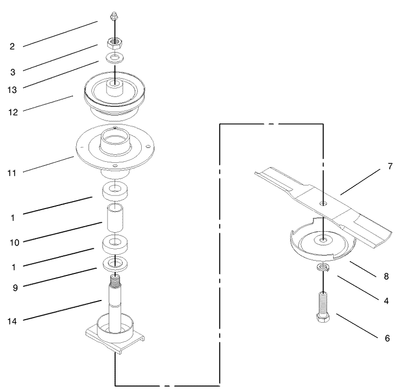 Spindle Housing Assembly No 67 7600