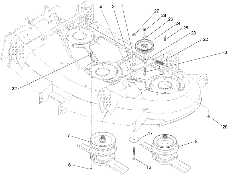 Spindle and Idler Assembly