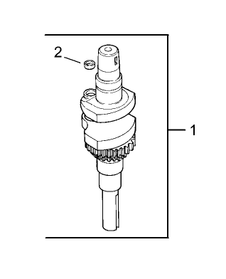 Crankshaft Assembly Kohler CV15S 41620