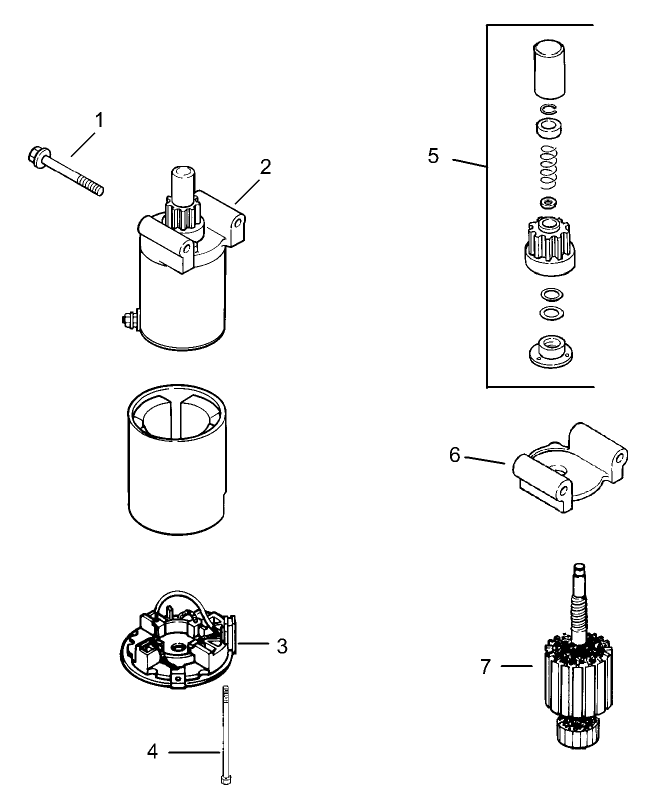Starting System Assembly Kohler CV15S 41620