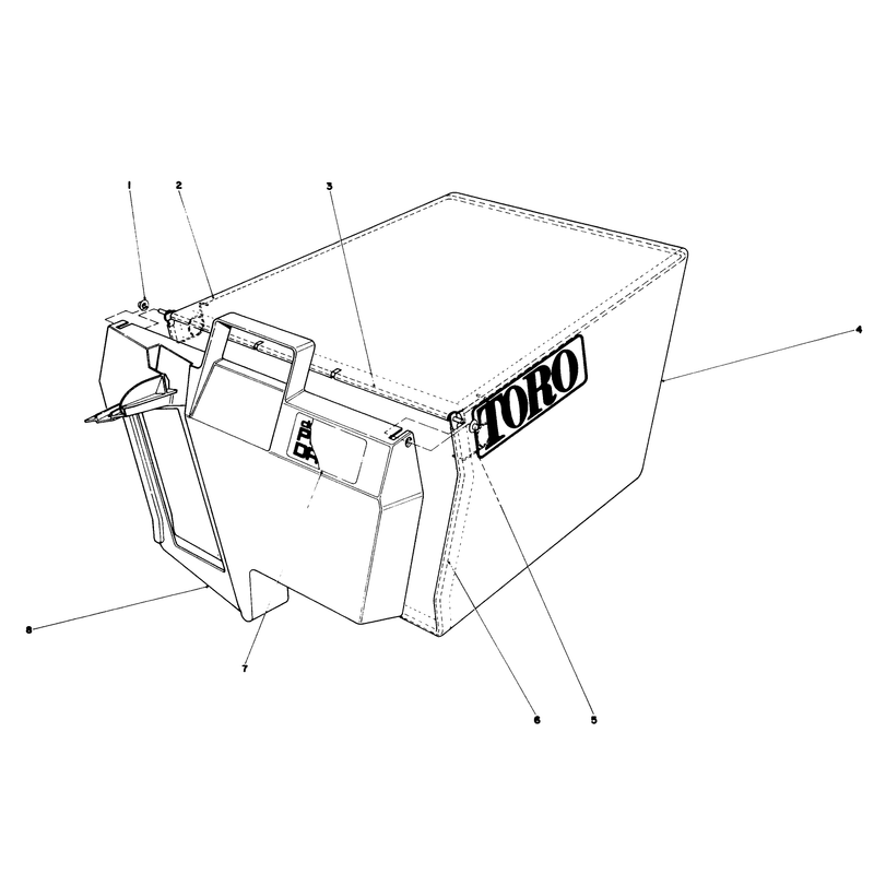 Grass Bag Assembly No 11-0189