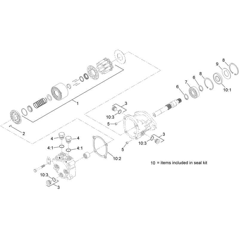 Hydraulic Piston Motor Assembly No. AU239920A2