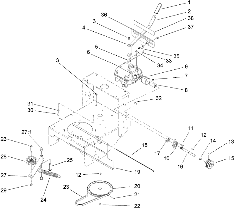 Transmission and Drive System Assembly