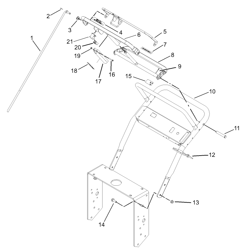Upper Handle Assembly