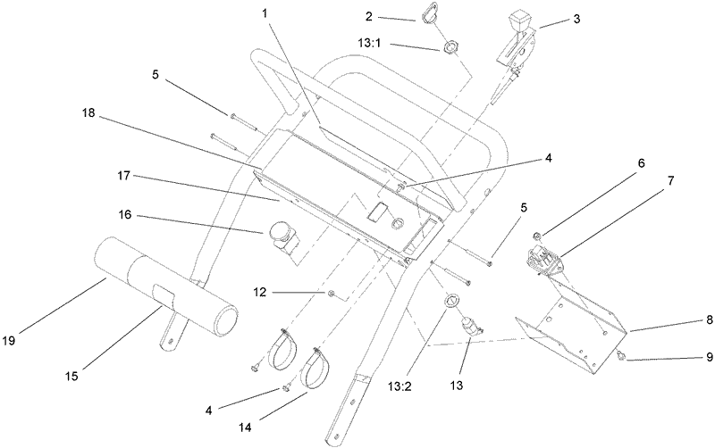 Upper Handle Assembly