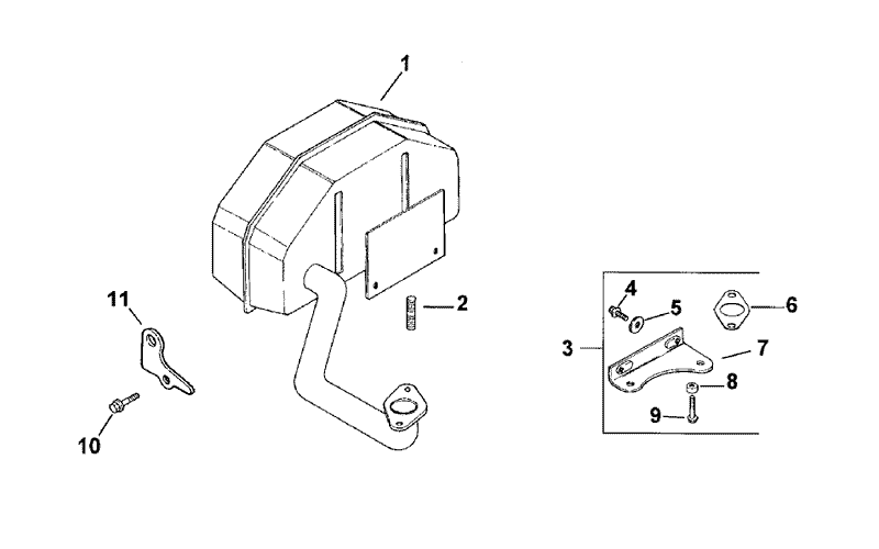 Exhaust Kohler CV13T PS 21524.gif