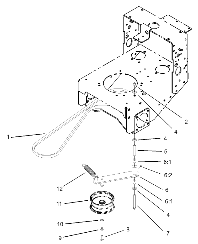 Drive Belt and Tensioner Assembly