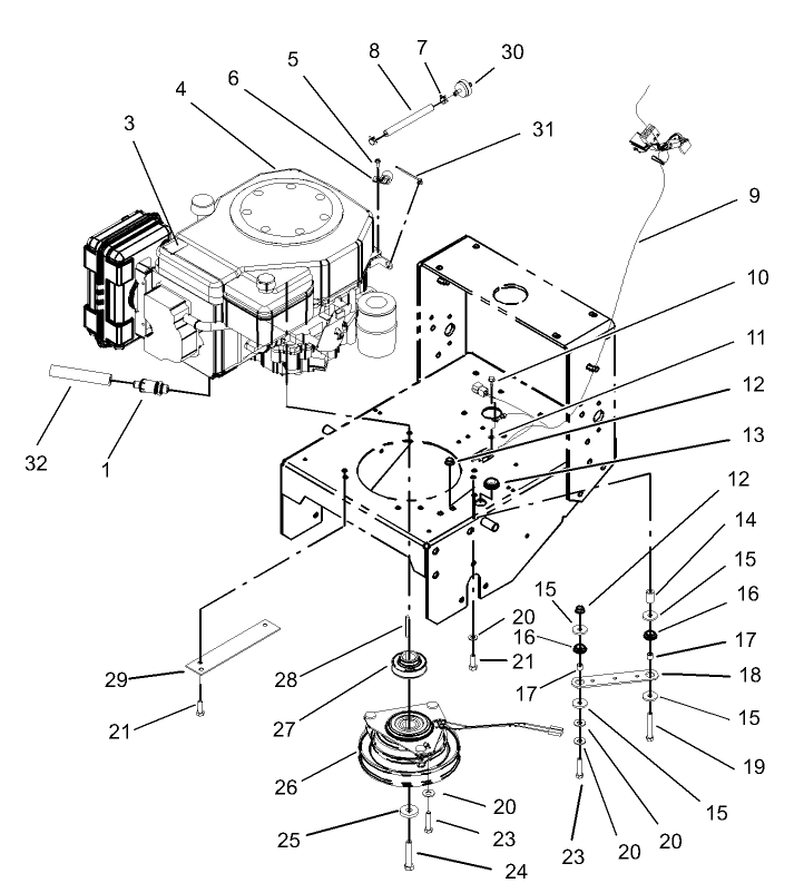 Engine Installation Assembly