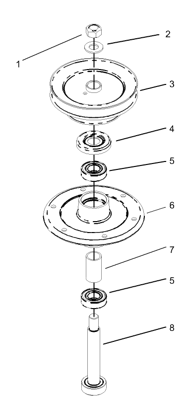 Spindle Assembly No 106 0785
