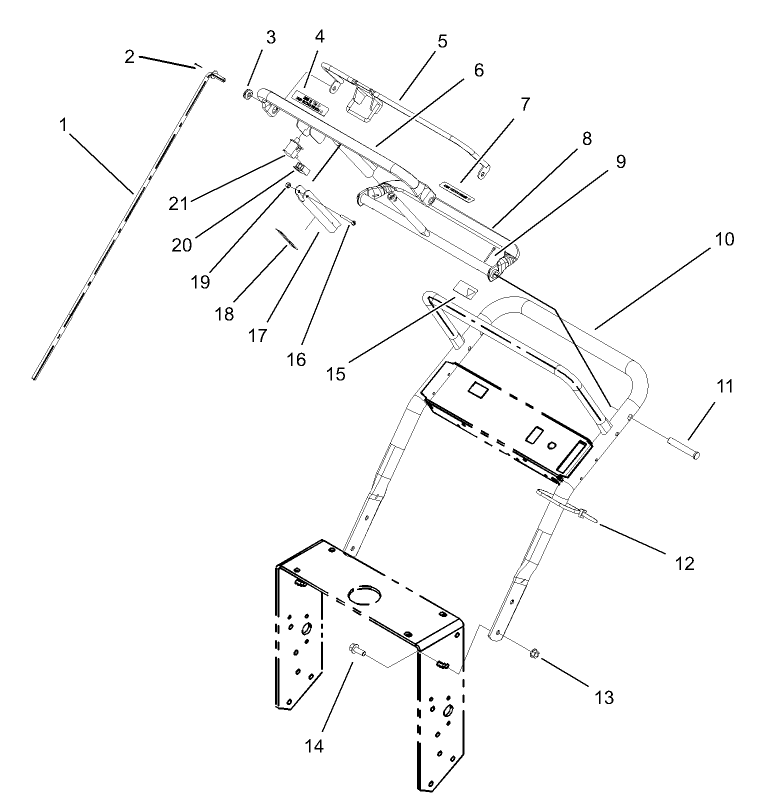 Upper Handle Assembly