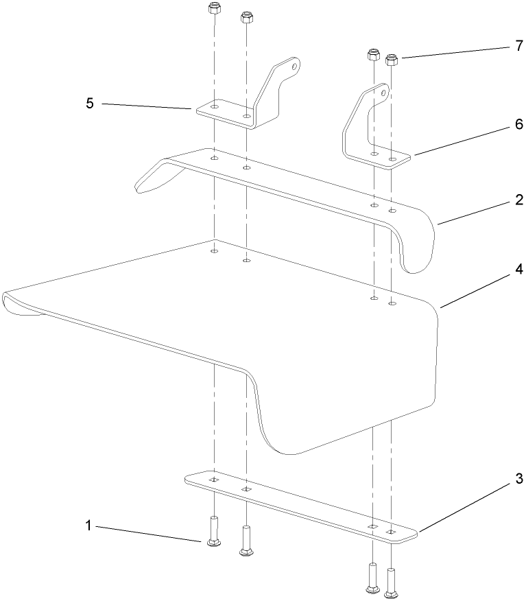Deflector Assembly No 107 4194