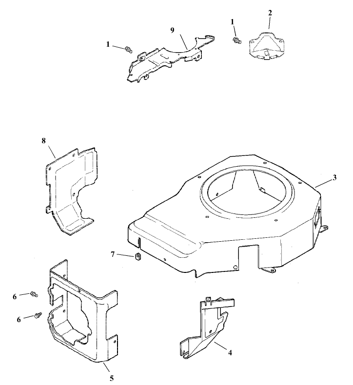 Blower Housing Assembly Kohler CV15T 41604