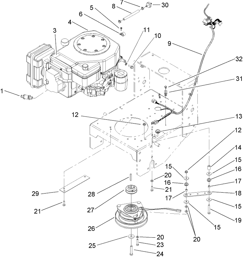 Engine Installation Assembly