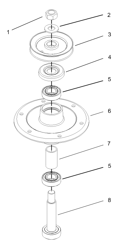 Spindle Assembly No 106 0787