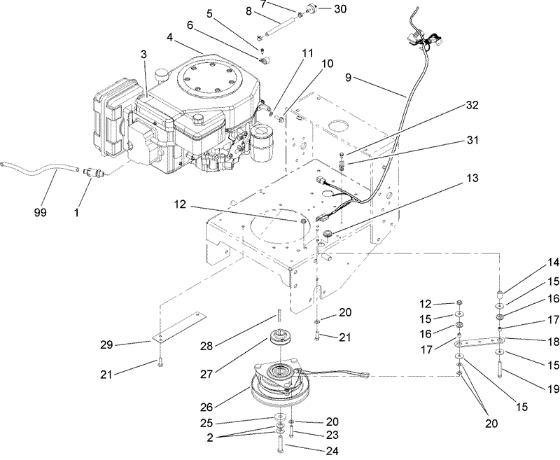 Engine Installation Assembly