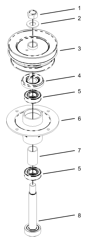Spindle Assembly No 106 0784