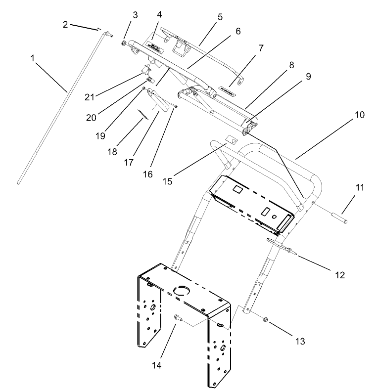 Upper Handle Assembly