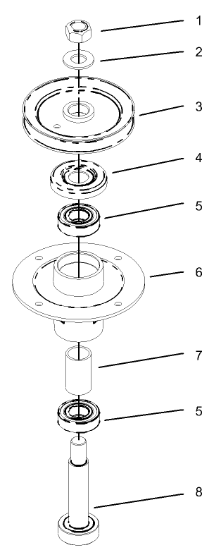 Spindle Assembly No 106 0786