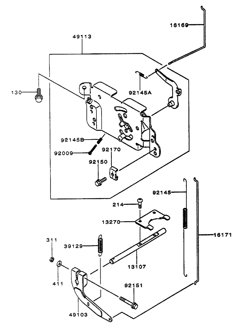 Control Equipment Assembly Continued Kawasaki FH500V AS29