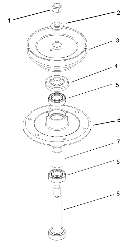 Spindle Assembly No 106 0785