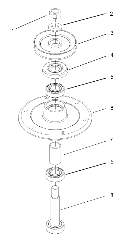 Spindle Assembly No 106 0787
