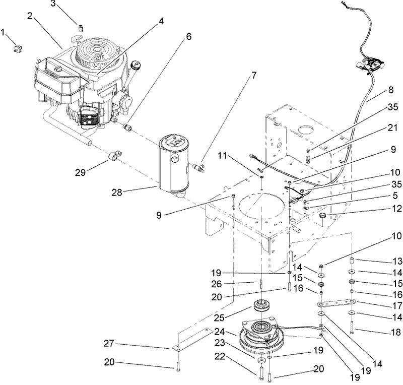 Engine Installation Assembly