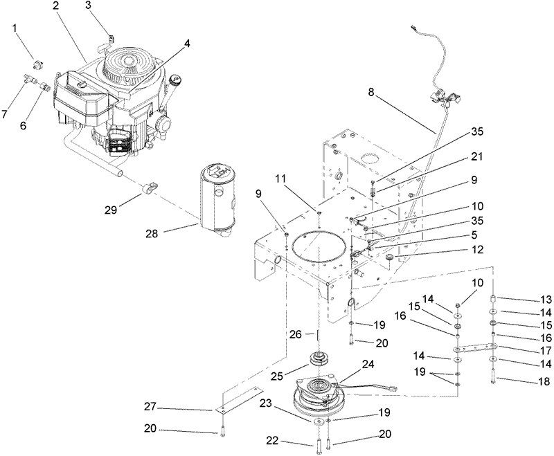 Engine Installation Assembly