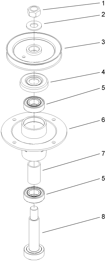 Spindle Assembly No 106 0786