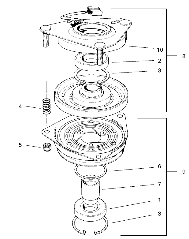 Clutch Assembly No 54 3200