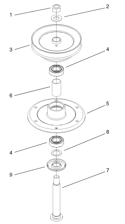 Spindle Housing Assembly No 104 6315