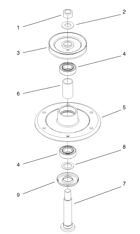 Spindle Housing Assembly No 104 6317