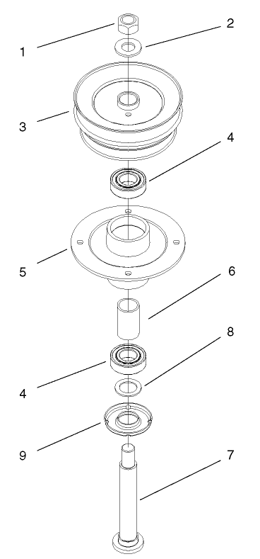 Spindle Housing Assembly No 104 6314