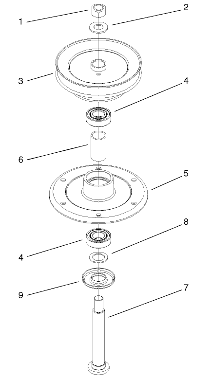 Spindle Housing Assembly No 104 6315