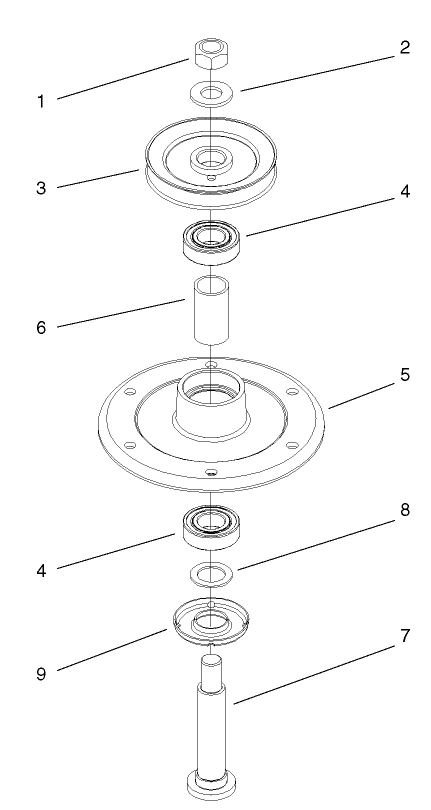 Spindle Housing Assembly No 104 6317
