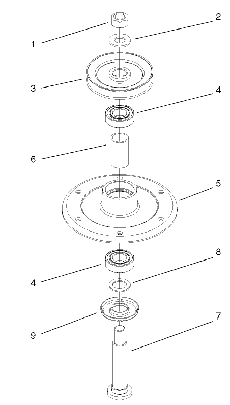 Spindle Housing Assembly No 104 6317