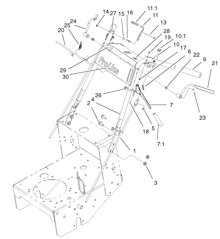 Upper Handle Assembly