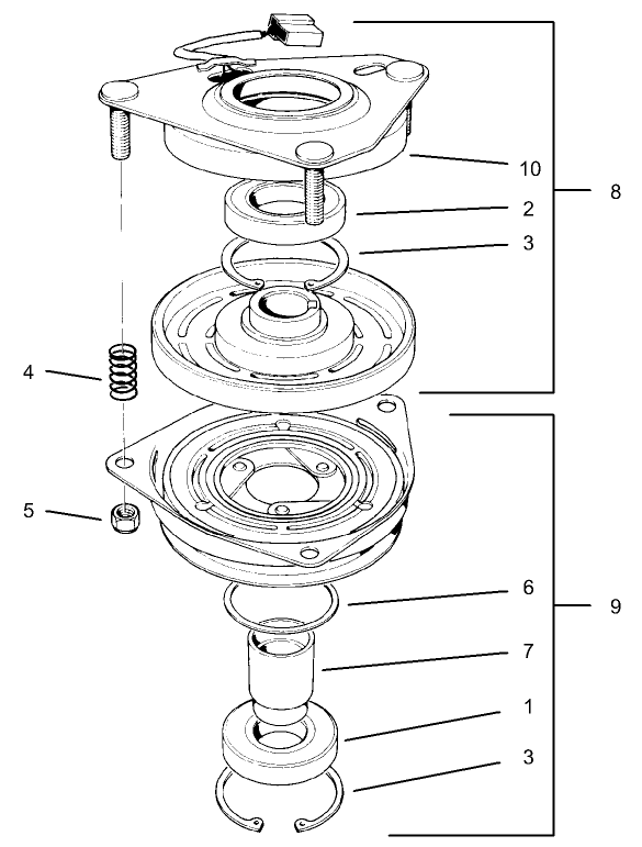 Clutch Assembly No 54 3200