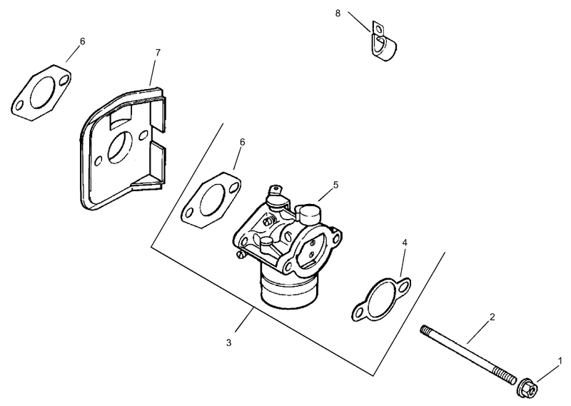 Fuel System Assembly Kohler Model Cv15t 41604