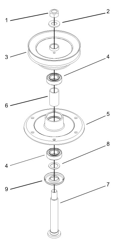 Spindle Housing Assembly No 104 6315