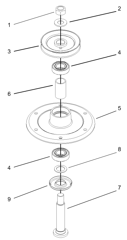 Spindle Housing Assembly No 104 6317