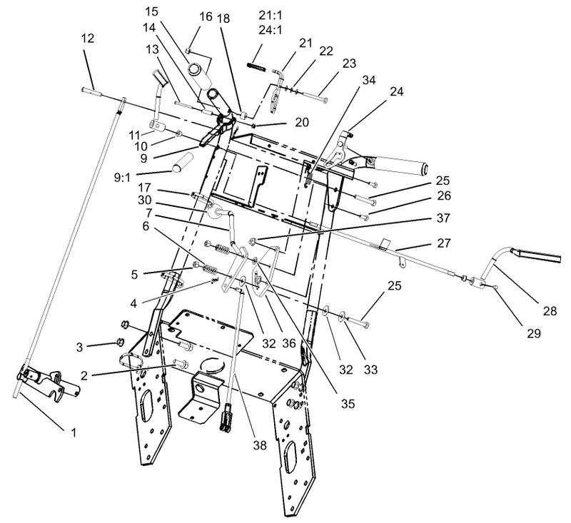 Upper Handle Assembly