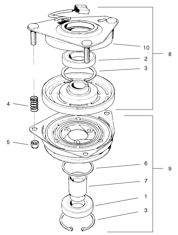 Clutch Assembly No 54 3200